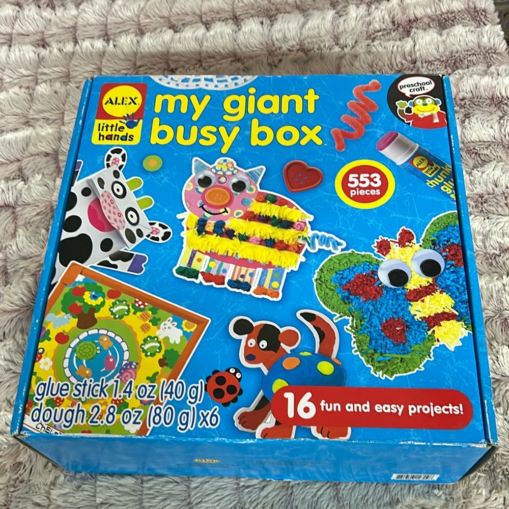 ALEX Toys Little Hands My Giant Busy Box crafts